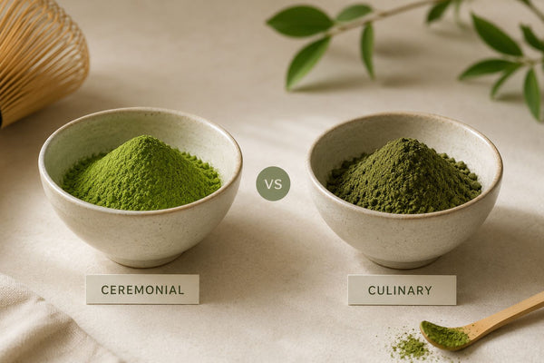 Ceremonial vs Culinary Matcha: What’s the Difference?